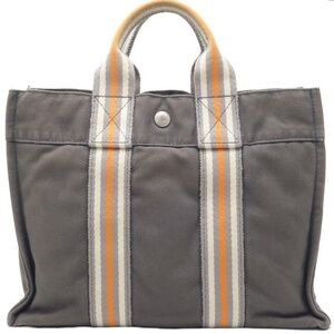 Hermès Toile Fourre-Tout PM